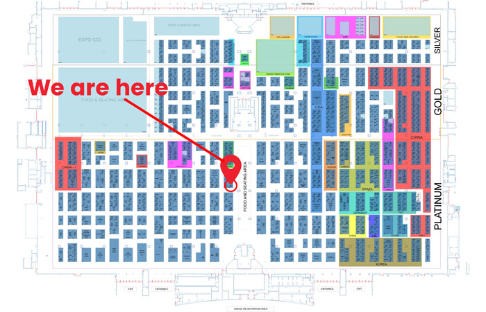 FIME 2023 Medical Convention Floorplan